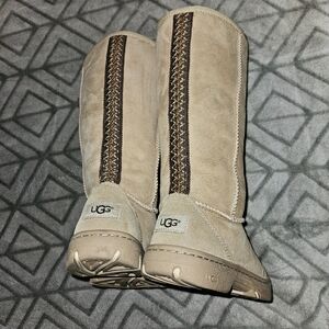 UGG Ultimate tall braid sand boots